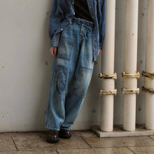 Load image into Gallery viewer, "FILL THE BILL" MECHANIC PAINTER PANTS (HARD WASH)