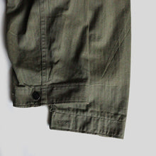 画像をギャラリービューアに読み込む, 1940's "U.S.ARMY" M-43 H.B.T JACKET (SZ 40 / USED CONDITION)
