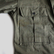画像をギャラリービューアに読み込む, 1940's "U.S.ARMY" M-43 H.B.T JACKET (SZ 40 / USED CONDITION)