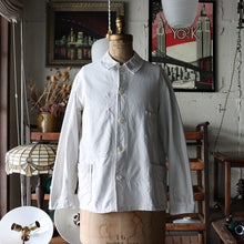 画像をギャラリービューアに読み込む, 1940's "ADOLPH LAFONT" COTTON WORK JACKET (SZ MEDIUM / BEAUTIFUL PATCH WORK)