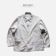 画像をギャラリービューアに読み込む, 1940's "ADOLPH LAFONT" COTTON WORK JACKET (SZ MEDIUM / BEAUTIFUL PATCH WORK)