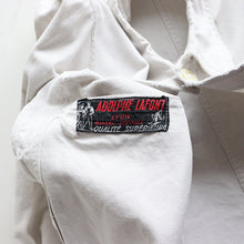 画像をギャラリービューアに読み込む, 1940's "ADOLPH LAFONT" COTTON WORK JACKET (SZ MEDIUM / BEAUTIFUL PATCH WORK)