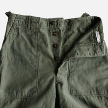 Load image into Gallery viewer, 1960's "U.S.ARMY" OG-107 SATEEN TROUSER (W29×L28 / AS IS CONDITION)