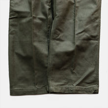 Load image into Gallery viewer, 1960's "U.S.ARMY" OG-107 COTTON SATEEN TROUSER (SZ W30×L31 / DEADSTOCK)
