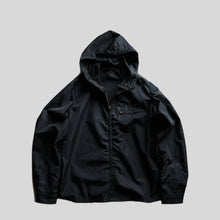 Load image into Gallery viewer, 1950's "SLALOM" FULL ZIP NYLON PARKA (SZ MEDIUM / BLACK / GOOD CONDITION)