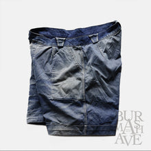 Load image into Gallery viewer, 1940's "ADOLPHE LAFONT" FRENCH WORK SHORTS (SZ W38 / SUPER SUN FADED)