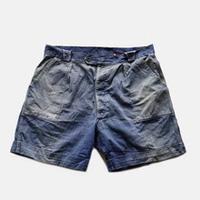 Load image into Gallery viewer, 1940's "ADOLPHE LAFONT" FRENCH WORK SHORTS (SZ W38 / SUPER SUN FADED)
