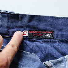 Load image into Gallery viewer, 1940's "ADOLPHE LAFONT" FRENCH WORK SHORTS (SZ W38 / SUPER SUN FADED)