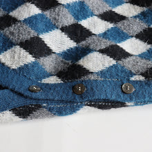 Load image into Gallery viewer, 1960's "ARROW" ARGYLE CARDIGAN (SZ LARGE / GOOD CONDITION)