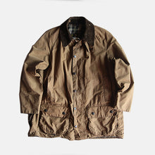 画像をギャラリービューアに読み込む, 1990's "BARBOUR" MOORLAND OILED COAT (40 MEDIUM)