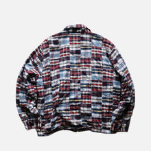 画像をギャラリービューアに読み込む, "BROOKS BROTHERS" COTTON MADRAS  PATCHWORK BLOUSON (SZ LARGE / AROUND 2000's)