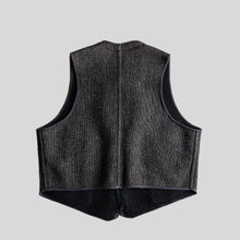 画像をギャラリービューアに読み込む, 1930's~ "BROWN'S BEACH" WOOL VEST (SZ LARGE / NIPPLE BUTTON / MINT CONDITION)
