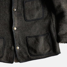 Load image into Gallery viewer, ~1940's BROWNS BEACH WOOL JACKET (BIG BUTTON) SZ MEDIUM