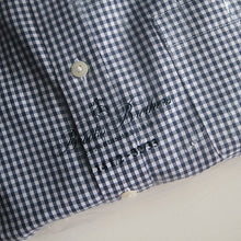 Load image into Gallery viewer, N.O.S "BROOKS BROTHERS" SUPIMA COTTON GINGHAM SHIRT (14 HALF)