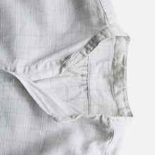 Load image into Gallery viewer, ANTIQUE BAND COLLAR COTTON PULLOVER SHIRT (SZ MEDIUM / GOOD CONDITION)