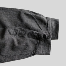 Load image into Gallery viewer, ~1950's "PACEMAKER" BLACK CHAMBRAY WORK SHIRT (SZ LARGE / SINGLE POCKET / GOOD CONDITION)