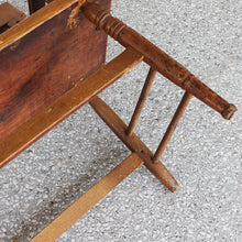 Load image into Gallery viewer, ANTIQUE WOODEN BENCH