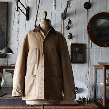 Load image into Gallery viewer, 1960's "CARTERS" BROWN DUCK WORK JACKET (GOOD FADE / SZ 38)