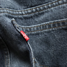 Load image into Gallery viewer, 1990's "LEVI'S" 505-0259 BLACK JEANS (SZ W32×L34 / EARLY DYE )