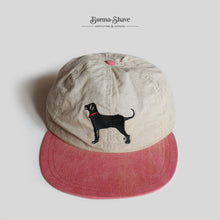 Load image into Gallery viewer, "BLACK DOG" COTTON CAP (SZ FLEE / GOOD CONDITION / AROUND 1990's)