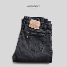 Load image into Gallery viewer, 1990's "LEVI'S" 505 BLACK JEANS (SZ W34×L30 / MADE IN USA / GOOD CONDITION)