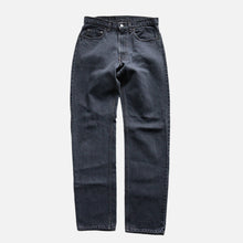 Load image into Gallery viewer, 1980's "LEVI'S" 505 ERALY DYE BLACK DENIM (SZ W32×L34 / GOOD CONDITION)