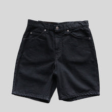 Load image into Gallery viewer, 1990's "LEVI'S" 550 BLACK DENIM SHORTS (SZ W31 L00 / DEADSTOCK)