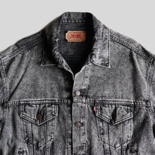 Load image into Gallery viewer, 1980's "LEVI'S" 70505 BLACK DENIM JACKET (SZ MEDIUM / GOOD CONDITION)
