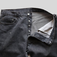 画像をギャラリービューアに読み込む, 1980's "LEVI'S" 501 BLACK DENIM PANTS (SZ W36×L30 / EARLY DYE)