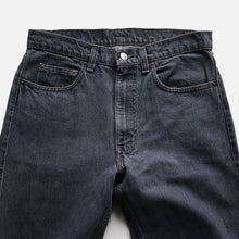 Load image into Gallery viewer, 1980's "LEVI'S" 505 ERALY DYE BLACK DENIM (SZ W32×L34 / GOOD CONDITION)