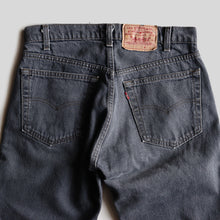 Load image into Gallery viewer, 1990's "LEVI'S" 505-0259 BLACK JEANS (SZ W32×L34 / EARLY DYE )