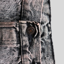 Load image into Gallery viewer, 1990's "LEVI'S" CHEMICAL BLACK DENIM PANTS (SZ W36×L30 / GOOD FADE)