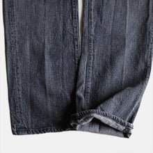 Load image into Gallery viewer, 1980's LEVIS 501 BLACK DENIM PANTS (GOOD CONDITION / RARE PATTERN)