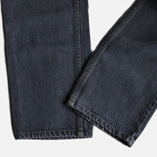 Load image into Gallery viewer, 1980's "LEVI'S" 505 ERALY DYE BLACK DENIM (SZ W32×L34 / GOOD CONDITION)