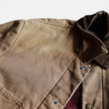 Load image into Gallery viewer, 1960's "CARTERS" BROWN DUCK WORK JACKET (GOOD FADE / SZ 38)