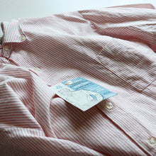 Load image into Gallery viewer, 1960's "TOWNCRAFT" COTTON B.D SHIRT (SZ LARGE / DEADSTOCK)