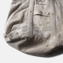 画像をギャラリービューアに読み込む, 1950's "BELL SYSTEM" CANVAS TOOL BAG