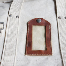 画像をギャラリービューアに読み込む, ~1940's CANVAS TOOL BAG (STENCIL FLAP POCKET / SUPER RARE)
