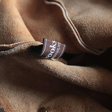 画像をギャラリービューアに読み込む, 1980's "BROOKSTONE" SUEDE LEATHER TOTE