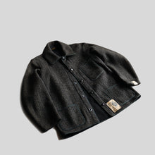 画像をギャラリービューアに読み込む, AROUND 1920's BROWN'S BEACH JACKET (SZ 40 / BIG BUTTON / DEADSTOCK)