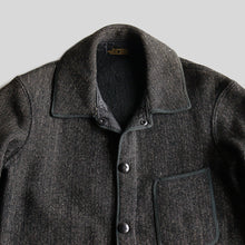 画像をギャラリービューアに読み込む, AROUND 1920's BROWN'S BEACH JACKET (SZ 40 / BIG BUTTON / DEADSTOCK)
