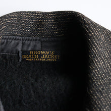画像をギャラリービューアに読み込む, AROUND 1920's BROWN'S BEACH JACKET (SZ 40 / BIG BUTTON / DEADSTOCK)