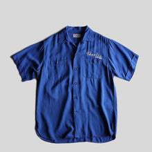 Load image into Gallery viewer, 1960's "EMPIRE" BOWLING RAYON S/S SHIRT (SZ 15H / GOOD CONDITION)
