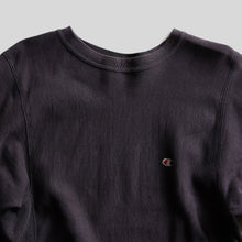 画像をギャラリービューアに読み込む, 1980's "CHAMPION" REVERSE WEAVE SWEAT SHIRT (SZ MEDIUM / BLACK FADED / GOOD CONDITION)