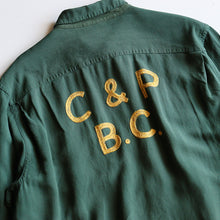 画像をギャラリービューアに読み込む, 1950's "THE STRIKE" L/S RAYON BOWLING SHIRT (SZ LARGE / GOOD CONDITION)