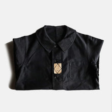 Load image into Gallery viewer, N.O.S 1930's BLACK MOLESKIN JACKET SZ MEDIUM