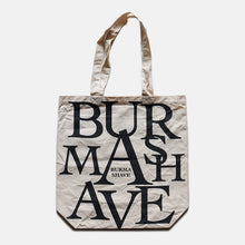 Load image into Gallery viewer, "BURMA-SHAVE" ADVATISING MAGAZINE TOTE