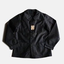 Load image into Gallery viewer, N.O.S 1930's BLACK MOLESKIN JACKET SZ MEDIUM