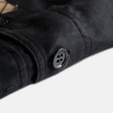 Load image into Gallery viewer, N.O.S 1930's BLACK MOLESKIN JACKET SZ MEDIUM