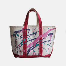 画像をギャラリービューアに読み込む, VINTAGE "L.L.BEAN" PAINTING CANVAS TOTE